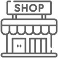 Различные форматы магазинов